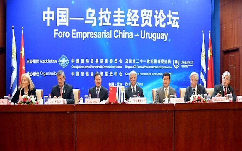 China y Uruguay acuerdan concretar un Tratado de Libre Comercio