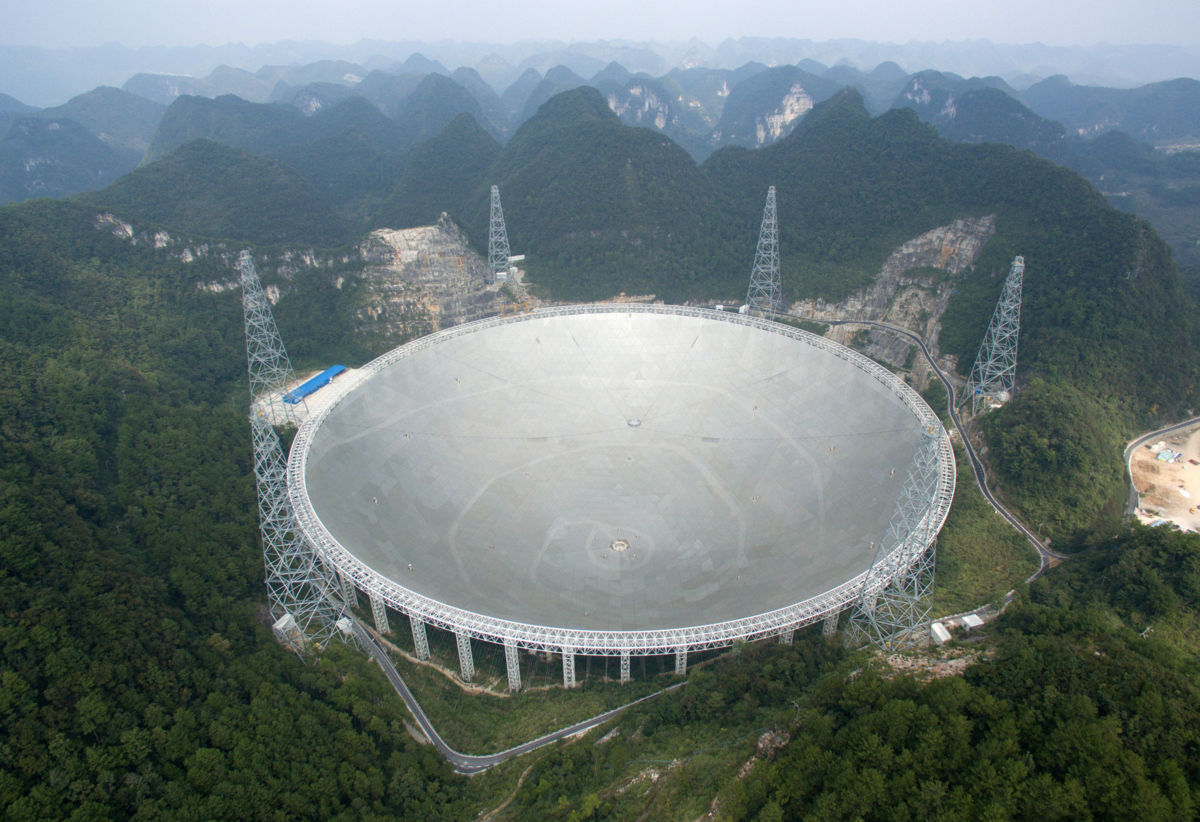 China pone en marcha el radiotelescopio más grande del mundo