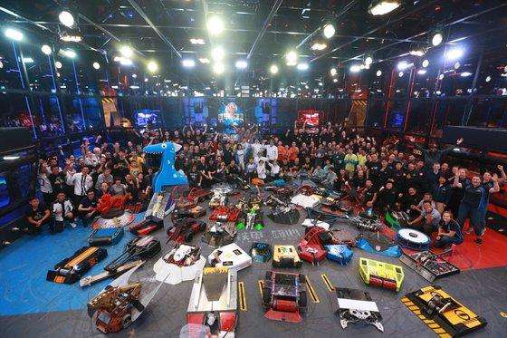 Primer programa de televisión de competencia de lucha robótica en China se proyecta