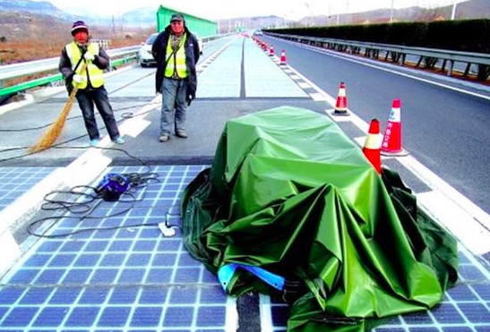 La autopista solar de China se cierra por robo después de sólo cinco días de su apertura